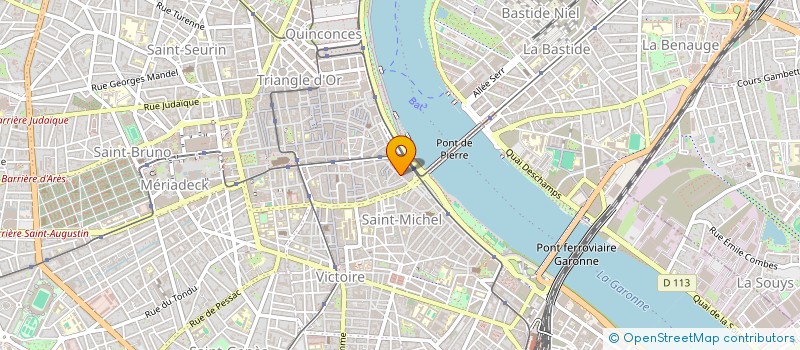 localisation de l'entreprise MONSIEUR PIERRE MARMUSE à BORDEAUX
