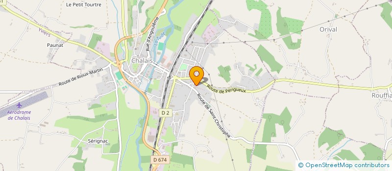 localisation de l'entreprise MONSIEUR PIERRE MARON à CHALAIS