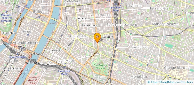 localisation de l'entreprise MONSIEUR PIERRE MAROTEL  LYON