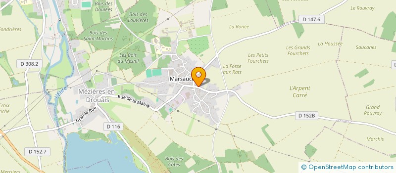 localisation de l'entreprise MONSIEUR PIERRE MARQUER à MEZIERES-EN-DROUAIS