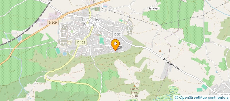 localisation de l'entreprise MONSIEUR PIERRE MARQUES  NISSAN-LEZ-ENSERUNE