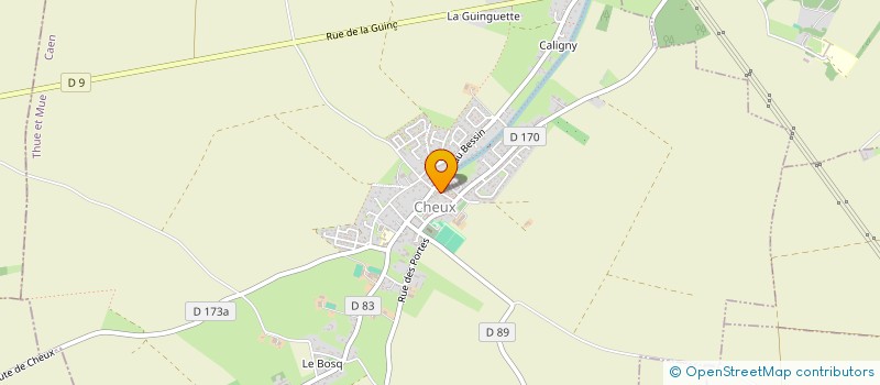 localisation de l'entreprise MONSIEUR PIERRE MARQUET  THUE ET MUE