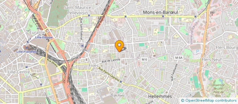 localisation de l'entreprise MONSIEUR PIERRE MARQUET à LILLE