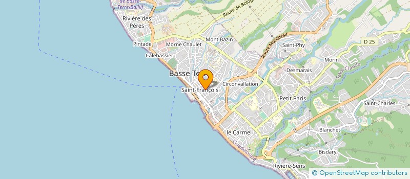 localisation de l'entreprise MONSIEUR PIERRE MARSOLLE à BASSE-TERRE