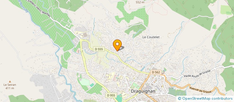 localisation de l'entreprise MONSIEUR PIERRE MARTI à DRAGUIGNAN
