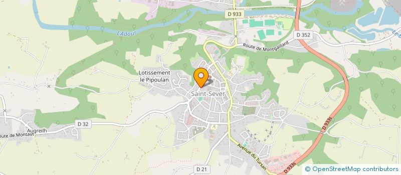 localisation de l'entreprise MONSIEUR PIERRE MARTICORENA à SAINT-SEVER