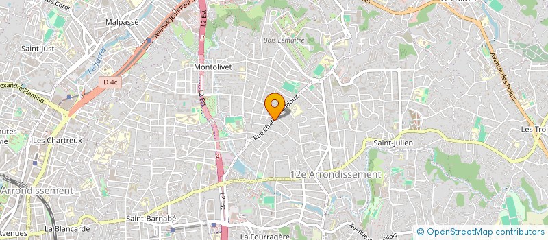 localisation de l'entreprise MONSIEUR PIERRE MARTIN à MARSEILLE