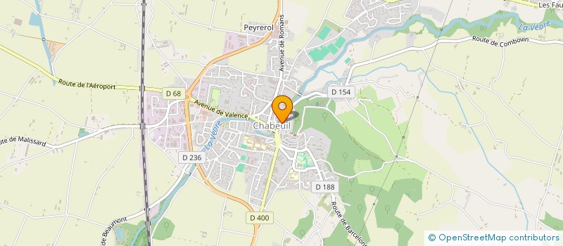 localisation de l'entreprise MONSIEUR PIERRE MARTIN à CHABEUIL