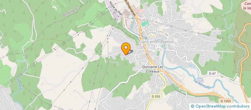 localisation de l'entreprise MONSIEUR PIERRE MARTIN à TRANS-EN-PROVENCE