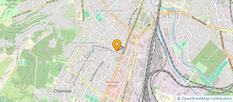 localisation de l'entreprise MONSIEUR PIERRE MARTIN à DIJON