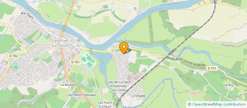 localisation de l'entreprise MONSIEUR PIERRE MARTIN à CHALONNES-SUR-LOIRE