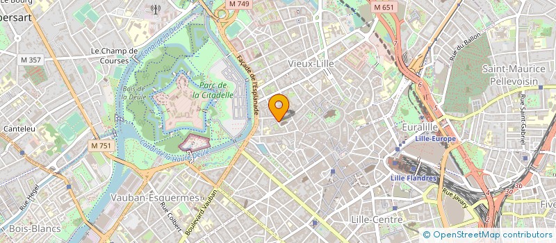 localisation de l'entreprise MONSIEUR PIERRE MARTIN à LILLE
