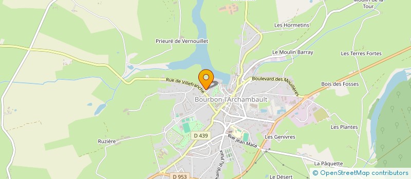 localisation de l'entreprise MONSIEUR PIERRE MARTIN  SAINT-AUBIN-LE-MONIAL