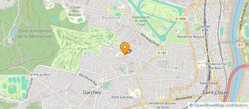 localisation de l'entreprise MONSIEUR PIERRE MARTIN  GARCHES