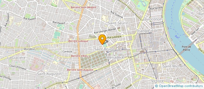 localisation de l'entreprise MONSIEUR PIERRE MARTINAGE à BORDEAUX
