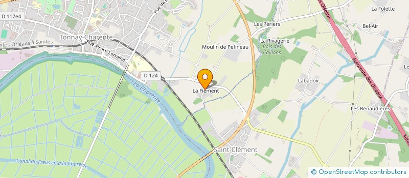 localisation de l'entreprise MONSIEUR PIERRE MARTINEAU à TONNAY-CHARENTE