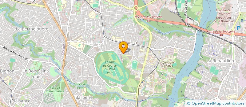 localisation de l'entreprise MONSIEUR PIERRE MARTINEAU à NANTES