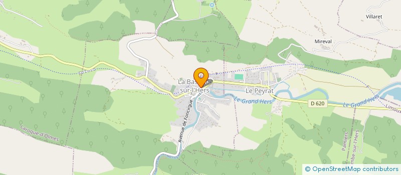 localisation de l'entreprise MONSIEUR PIERRE MARTINEZ à LAROQUE D'OLMES