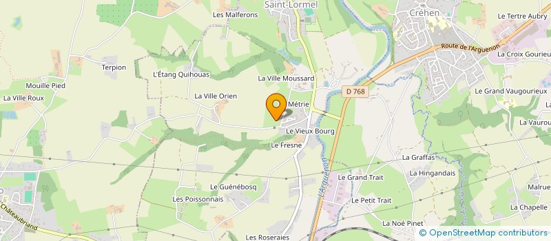 localisation de l'entreprise MONSIEUR PIERRE MARY MOULLEC à SAINT-LORMEL