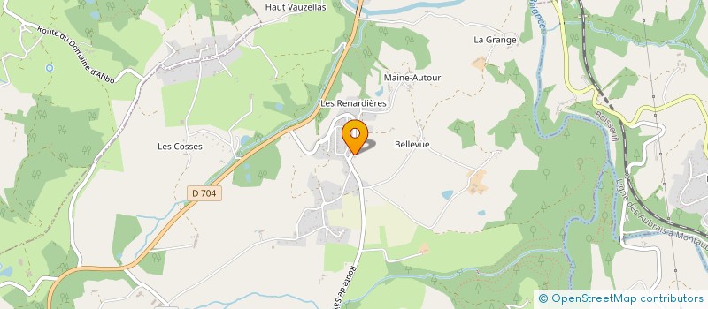 localisation de l'entreprise MONSIEUR PIERRE MASDIEU  LE VIGEN