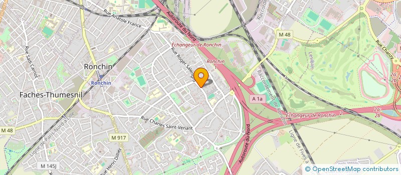 localisation de l'entreprise MONSIEUR PIERRE MASQUELIER  RONCHIN