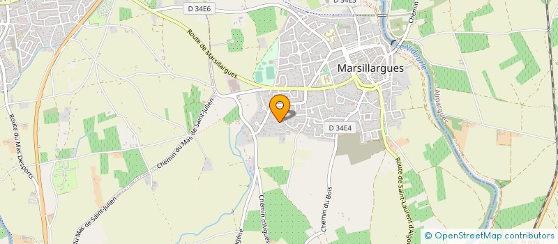 localisation de l'entreprise MONSIEUR PIERRE MASSA à MARSILLARGUES