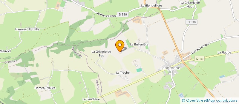 localisation de l'entreprise MONSIEUR PIERRE MASSELIN à LENGRONNE