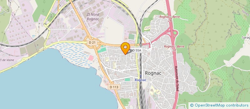 localisation de l'entreprise MONSIEUR PIERRE MASSOL  ROGNAC