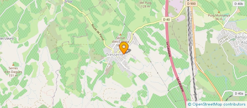 localisation de l'entreprise MONSIEUR PIERRE MASSOTTE  TROUILLAS