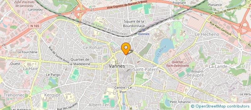 localisation de l'entreprise MONSIEUR PIERRE MATEL à VANNES