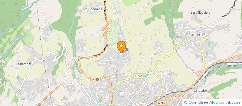 localisation de l'entreprise MONSIEUR PIERRE MATHIEU  GAP