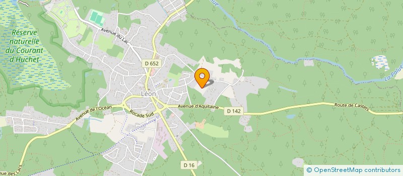 localisation de l'entreprise MONSIEUR PIERRE MATHIO  LEON