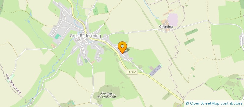 localisation de l'entreprise MONSIEUR PIERRE MATHIS  GROS-REDERCHING