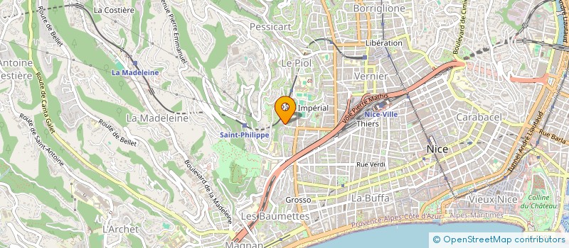 localisation de l'entreprise MONSIEUR PIERRE MATOSEVIC à NICE