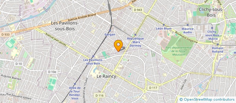 localisation de l'entreprise MONSIEUR PIERRE MATTEI  LIVRY-GARGAN