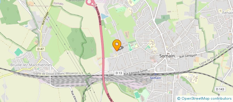 localisation de l'entreprise MONSIEUR PIERRE-MATTHIEU BERNARD  SOMAIN