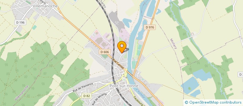 localisation de l'entreprise MONSIEUR PIERRE MATURANA à PONT-SUR-YONNE