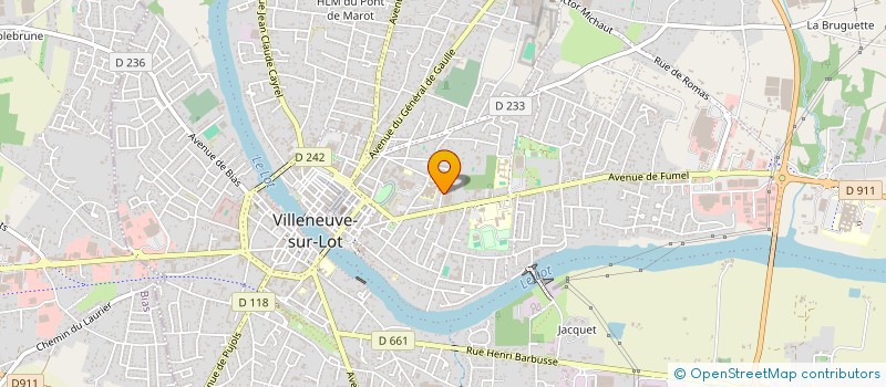 localisation de l'entreprise MONSIEUR PIERRE MATURANO  PUJOLS