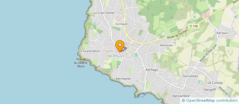 localisation de l'entreprise MONSIEUR PIERRE MAUFFRET  SAINT-GILDAS-DE-RHUYS