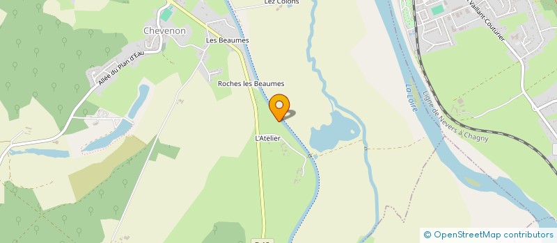 localisation de l'entreprise MONSIEUR PIERRE MAUGARS à CHEVENON