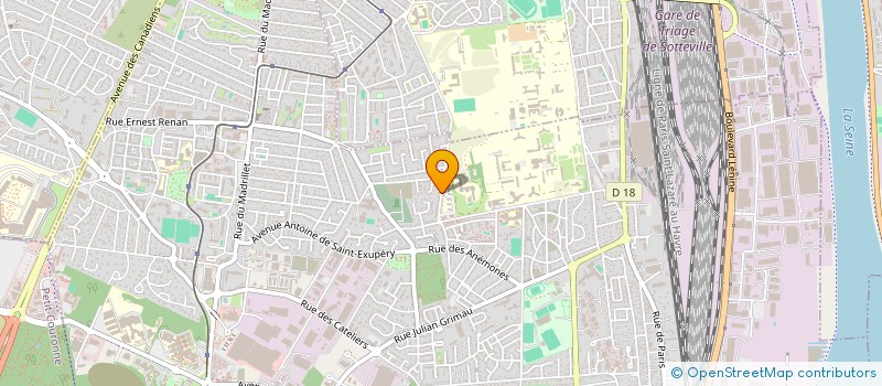 localisation de l'entreprise MONSIEUR PIERRE MAUGEAIS  SAINT-ETIENNE-DU-ROUVRAY