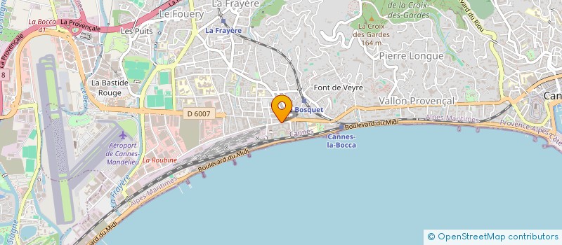 localisation de l'entreprise MONSIEUR PIERRE MAUGRION  CANNES