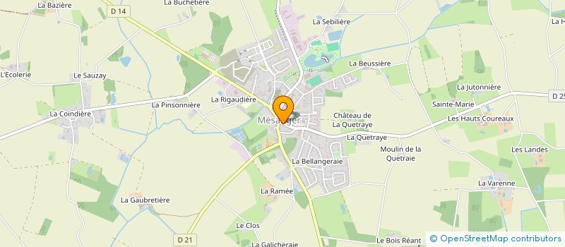 localisation de l'entreprise MONSIEUR PIERRE MAULNY à MESANGER