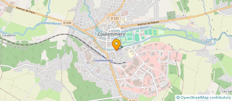 localisation de l'entreprise MONSIEUR PIERRE MAUREL à COULOMMIERS