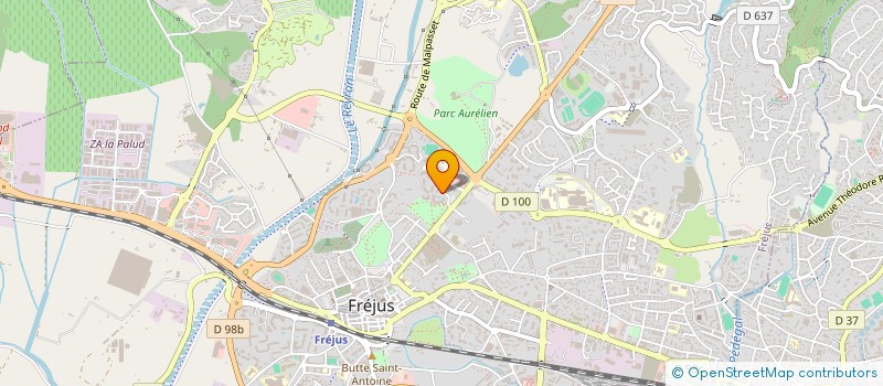 localisation de l'entreprise MONSIEUR PIERRE MAURO à FREJUS