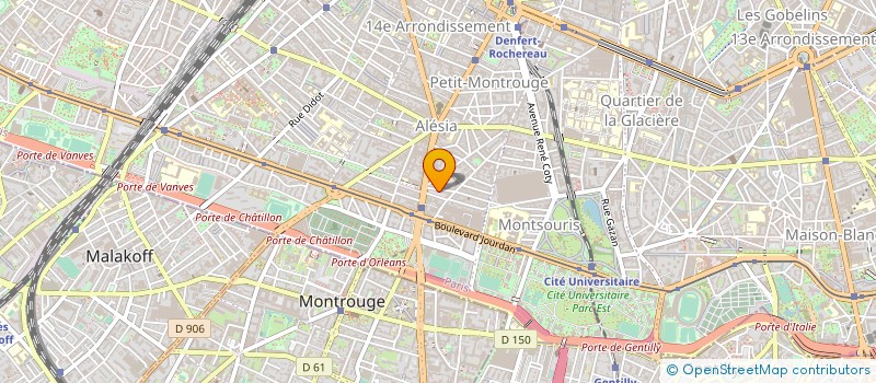 localisation de l'entreprise MONSIEUR PIERRE MAUSSION  MALAKOFF