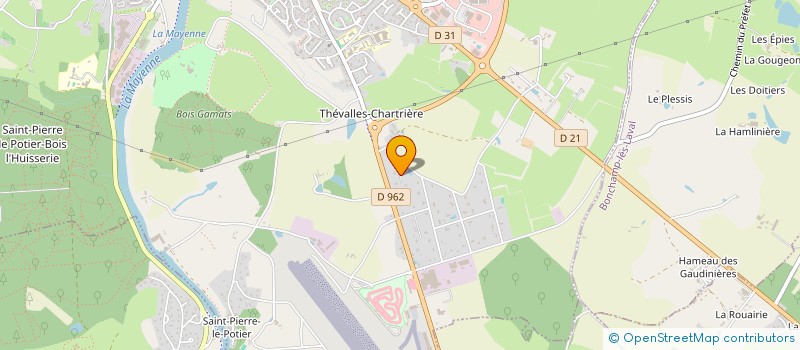localisation de l'entreprise MONSIEUR PIERRE MAYER à LAVAL