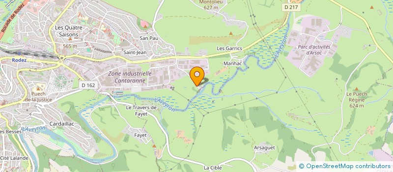 localisation de l'entreprise MONSIEUR PIERRE MAZARS  ONET LE CHATEAU