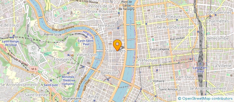 localisation de l'entreprise MONSIEUR PIERRE MAZAUD  LYON