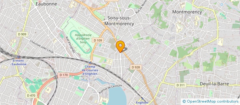 localisation de l'entreprise MONSIEUR PIERRE MAZUR à SOISY-SOUS-MONTMORENCY